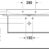 DURASQUARE WASHBASIN, FURNITURE WASHBASIN 3