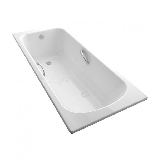 Milano-1.7M-Cast-Iron-Drop-in-Tub-with-Handles-image1
